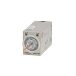 Regulator czasowy, wtykowy, 8-pin, wielofunkcyjny, model zakresu długiego czasu 0,1 min-10 h, DPDT, napięcie zasilania 100-120 V AC, H3YN-21 100-120VAC